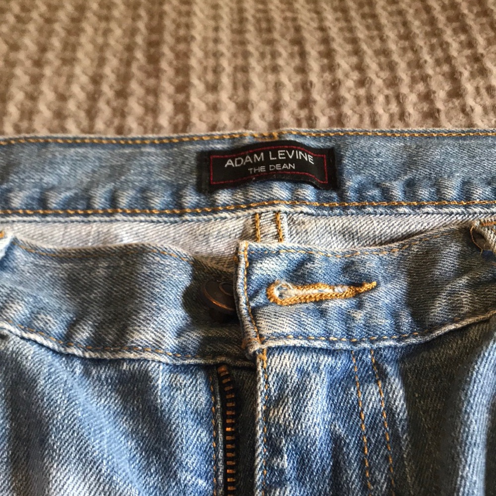 34x30 Adam Levine light wash jeans